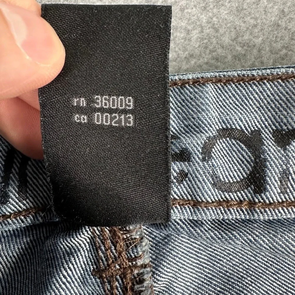 Calvin Klein Jeans Womens Bootcut Denim Pants Blue Wash Size 30 10 Western Rodeo